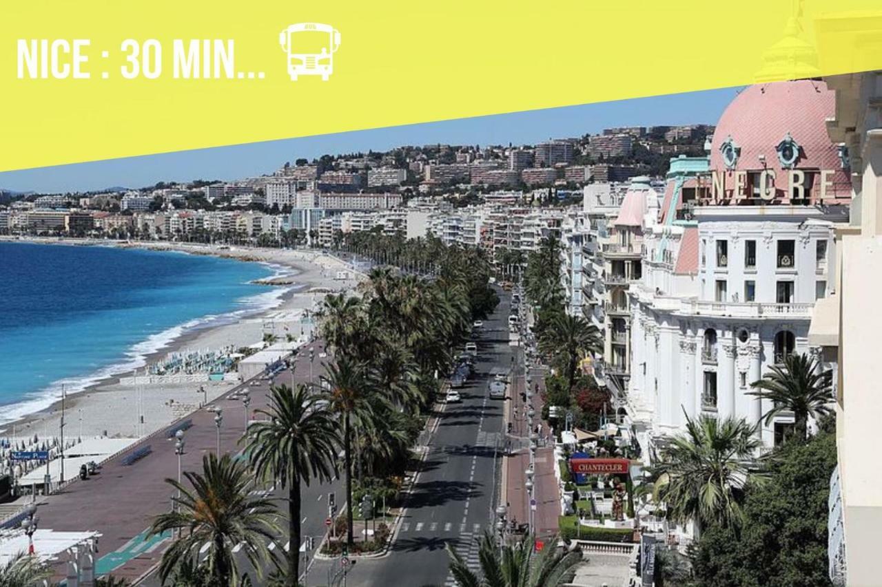 Ferienwohnung Cosy Malte Menton Exterior foto
